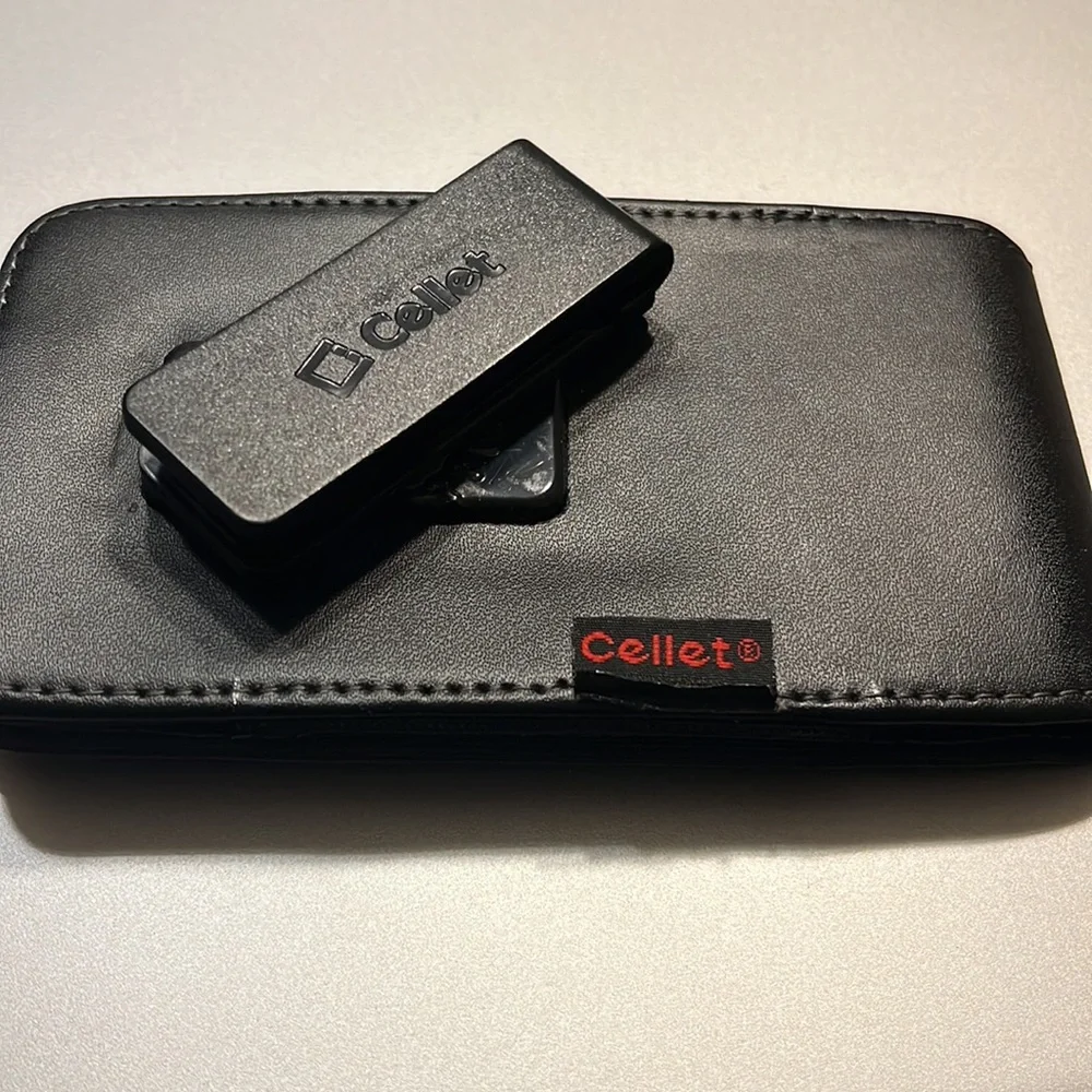 Men- Cellet Teramo Leather Pouch for Apple iPhone 7,6S,6, Samsung Galaxy S7,S…